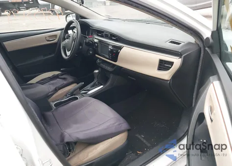 2016 Toyota Corolla Le из США, поврежденный, VIN 2T1BURHE0GC491493